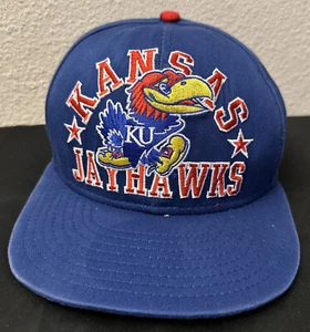 New Era NCAA University of Kansas Jayhawks Vintage Style Snapback - Picture 1 of 10