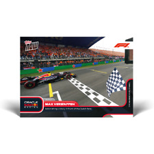 2022 Topps Now Card # 053-Max Verstappen sealed a home win at the Dutch GP