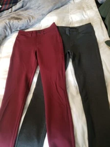 2-PR. EVA LONGORIA NEW YORK POWER-SKULPT HIGH RISE-SKINNY STYLE PANTS SIZE:6 NEW - Picture 1 of 8