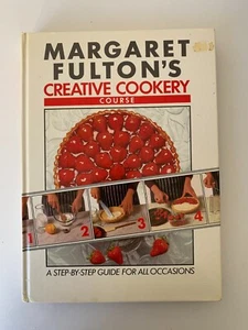 VINTAGE Margaret Fulton’s CREATIVE COOKERY COURSE Step By Step Guide Large H/B - Picture 1 of 12