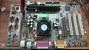 MSI MS-6178 Ver;1.1 SOCKET 370 + CELERON 433MHz +256mb + I/O shield - Picture 1 of 5