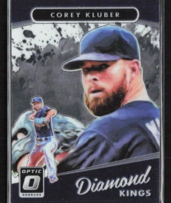 2017 Donruss Optic #8 Corey Kluber - EX / Near Mint - Image 1 of 2