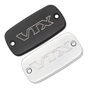 Black Chrome Master Cylinder Reservoir Cap For Honda VTX1800 VTX 1800 2002-20011 - Bild 1 von 10