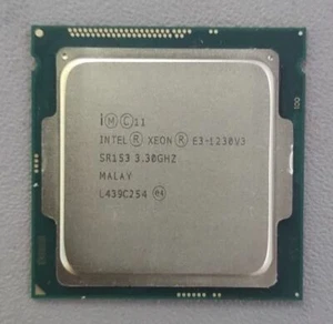Intel Xeon E3-1230 V3 SR153 LGA-1150 CPU Processor 3.30 - 3.70GHz 4-Core 8MB 80W - Picture 1 of 2