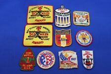 Boy Scouts of America BSA Vintage Lot of 10 Patches Insignias Early Scouting