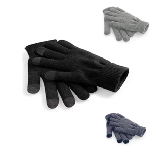 Guantes inteligentes con pantalla táctil para hombre Beechfield 2 tallas - Imagen 1 de 5