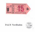 Ticket / Eintrittskarte    73/74    Liga     FC Schalke 04 - Werder Bremen