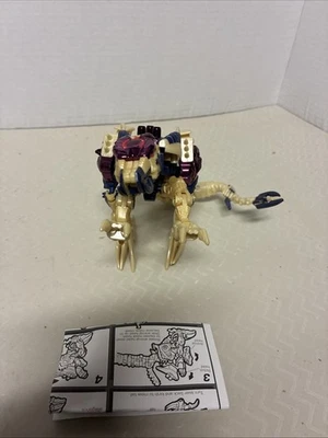 Dinobot 2 - Transmetals 2 Transformers Beast Wars 1998 Deluxe Predacon con cola Foto 1 de 4
