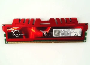 G.SKILL Ripjaws 🔧 4GB DDR3-1600 (PC3-12800) Desktop Memory Module 🟥 ☆ - Picture 1 of 2