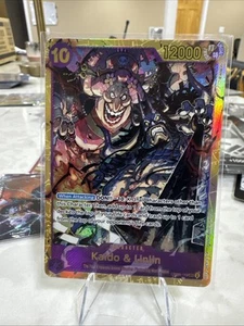 Lámina de dos leyendas Kaido & Linlin OP08-119 - Imagen 1 de 1