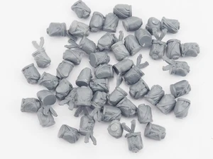 WARLORD GAMES 28MM MALBURIAN INFANTRY TORSOS X 50. RED 1141 - Picture 1 of 1