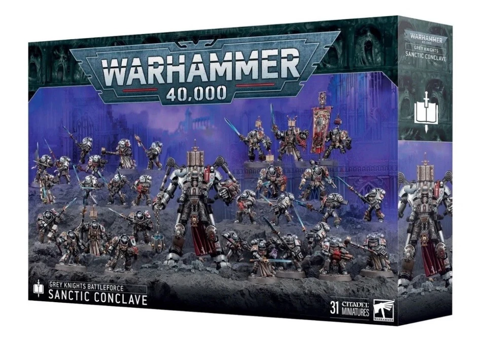 Warhammer 40K - Grey Knights Battleforce: Sanctic Conclave Foto 1 de 1