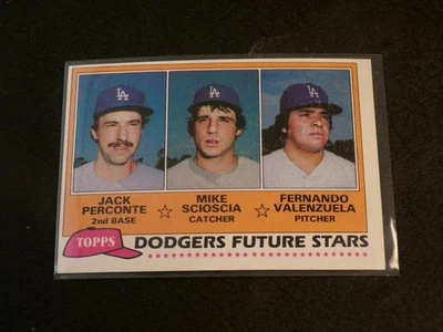 1981 Topps #302 FERNANDO VALENZUELA RC Rookie! DODGERS! - Imagem 1 de 2
