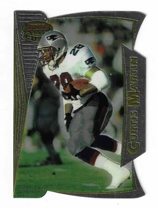 1996 Bowman's Best Football Best Cuts Curtis Martin Die-Cut Insert Card #BC8 - Bild 1 von 2