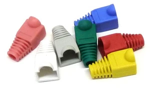 BLUE RJ45 Boot for Network / Patch Cables, Pack of 25 Network Cable Ethernet - Picture 1 of 1