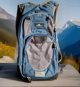 High Sierra Wandern Fahrrad Rucksack Pumpenhalter Air Flow Net Blau Ultraleicht S - Bild 1 von 19