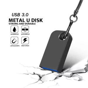 Portable Mini Metal USB Flash USB3.0 Flash Drive Memory Stick USB Storage Device - Picture 1 of 6