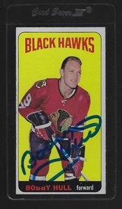 Bobby Hull Chicago Blackhawks Signed Auto 1964 Topps Hockey #20 Autograph - Picture 1 of 2