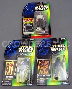 Star Wars PotF Han Solo in Carbonite Death Star Gunner & Sandtrooper Kenner '96 - Bild 1 von 10