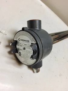 New** Pacific Chromalox MTO-2E2XX Immersion Tank Heater 480V 3PH 1000W - Picture 1 of 8