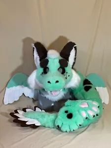 Mint Chocolate Chip-Themed Dutch Angel Dragon - Picture 1 of 6
