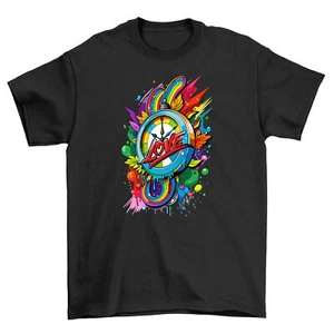 Pride_20 Clock T-shirt - Colorfully Creative! Proudly wear time on your sleeve. - Picture 1 of 46