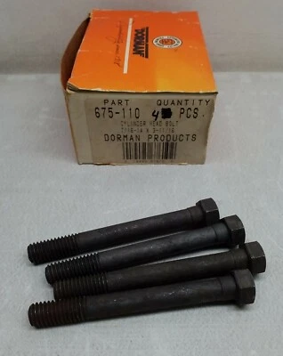 Pernos de culata de motor Dorman 675-110 cantidad 4 piezas 675-110 Foto 1 de 3