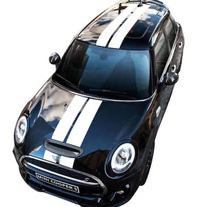 MINI COOPER EINFACHE STREIFEN FULL CAR BODY KIT AUFKLEBER VINYL DECALS SPORT - Bild 1 von 3