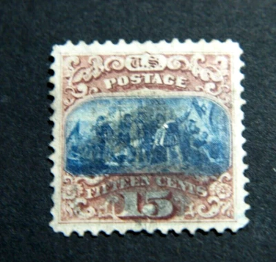 UNITED STATES SCOTT #118 USED CATALOG VALUE $750.00 - Image 1 of 2