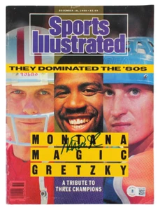 Magic Johnson Signed (Beckett) 1989 "Sports Illustrated" Magazine - Picture 1 of 3