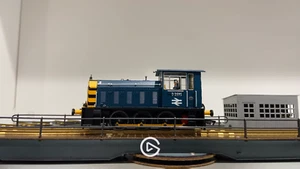 Heljan 2522 Class 05 Hunslet Shunter D2595 BR Blue Wasp Stripes As Preserved DCC - Picture 1 of 18