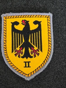 Alter Aufnäher * Patch ➔ BW Verbandsabzeichen 2. II Korps ULM ➔ *aus Sammlung* ➔ - Picture 1 of 1