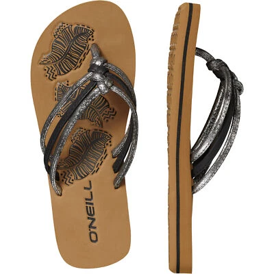 O'neill Chanclas de Dedo Revés Fg Ditsy Negro Sintético - Imagen 1 de 3