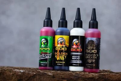Korda Goo Salame Smoke, Dragon's Breath Supreme, White Squid Supreme,Golden Honey - Imagem 1 de 4