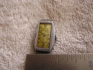 Antique Art Deco Benrus Watch Women's Ladies 15 Jewels - Picture 1 of 9