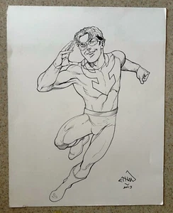ETHAN VAN SCIVER -- 2013 Kickstarter cómic variante cubierta -- arte original - Imagen 1 de 5