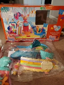 Vintage My Little Pony Butterfly Island Playset For Parts Not A Complete Set - Picture 1 of 6