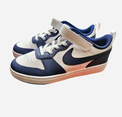 Nike Court Borough Low - NUEVOS con caja dañada y sin tapa Talla: 2,5 Y - Zapatos juveniles Foto 1 de 4