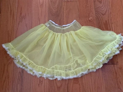 De Colección Amarillo Gasa Nylon Doble Capa Medio Deslizamiento Talla 5 Pequeño Foto 1 de 4