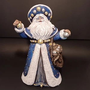 De Colección Estilo Viejo Mundo Santa Cerámica San Nich Decoración de Navidad Vacaciones Pintado a Mano - Imagen 1 de 6
