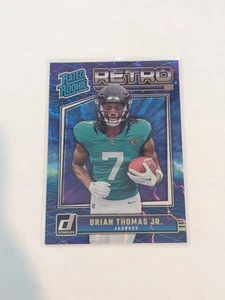 Panini Donruss Brian Thomas 2024 clasificación retro novato RC #17 Jacksonville Jaguars - Imagen 1 de 2