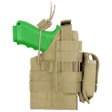Condor Ambidextrous MOLLE Holster for Glock with Mag Pouch - Coyote Tan. Sh