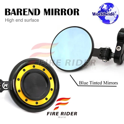 Handle Bar End Mirrors REACTOR For Honda CB300F ABS 2015-2019 CB300R - Image 1 of 4