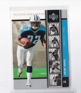 ADAM "PAC-MAN" JONES 2005 UPPER DECK ROOKIE PREMIERE FOOTBALL ROOKIE-SHIPS FREE - Picture 1 of 24
