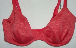 Victoria's Secret Convertible Unlined Semi Demi UW Bra Discontinued Red 34D NWT - Picture 1 of 2