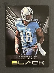 2012 Panini Black /349 Kenny Britt #26 Tennessee Titans - Picture 1 of 2