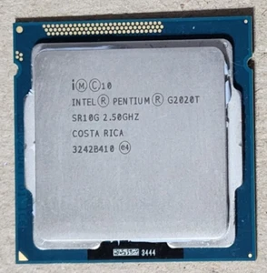 INTEL PROCESSOR CPU PENTIUM G2020T 2.5GHZ SR10G - LGA 1155 - PULLED & WORKING - Picture 1 of 1