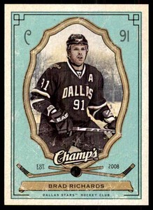 2009-10 Upper Deck Champ's Green Brad Richards #33