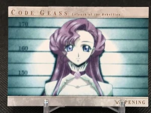 Euphemia Li Britannia CODE GEASS CARDDASS MASTERS BANDAI TCG No.193 2007 JAPAN - Picture 1 of 12