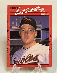 1990 Donruss #667 Curt Schilling Baltimore Orioles S908 - Picture 1 of 2
